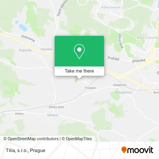 Карта Tilia, s.r.o.