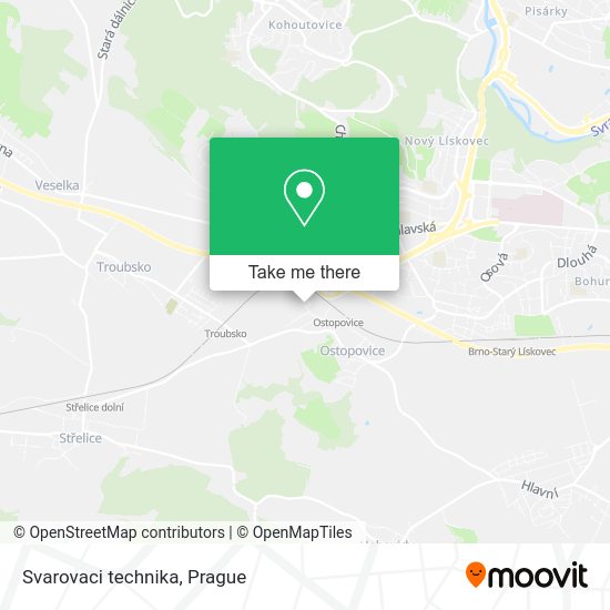 Карта Svarovaci technika