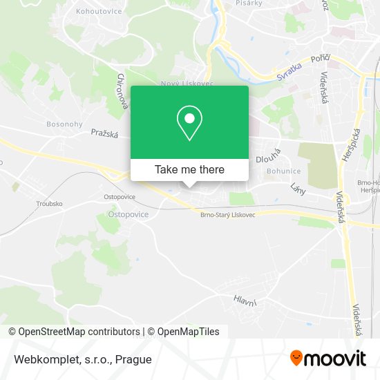Карта Webkomplet, s.r.o.