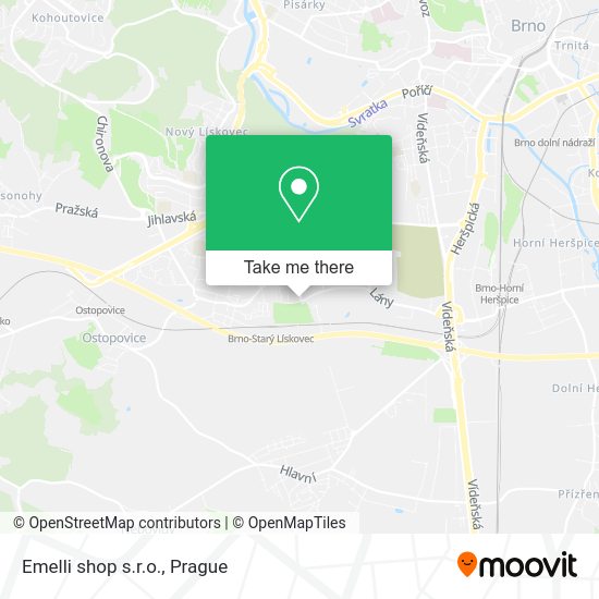 Карта Emelli shop s.r.o.