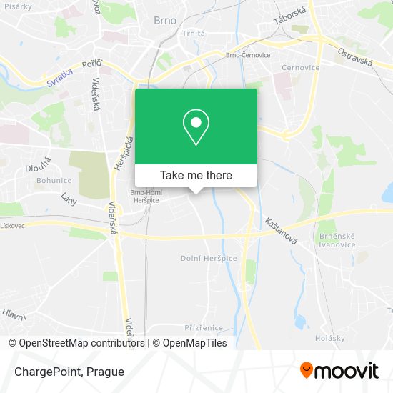 Карта ChargePoint