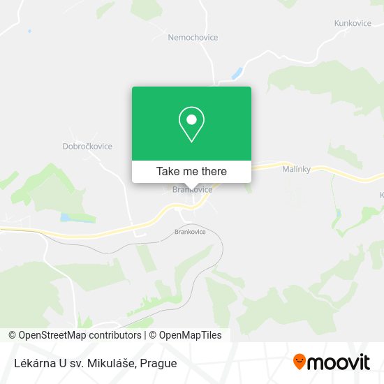 Карта Lékárna U sv. Mikuláše