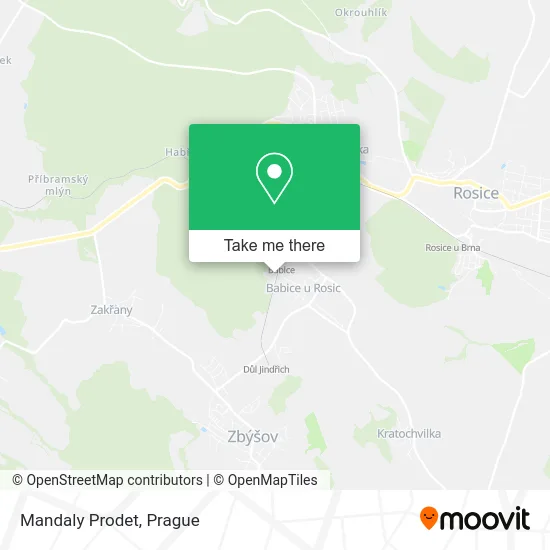 Карта Mandaly Prodet