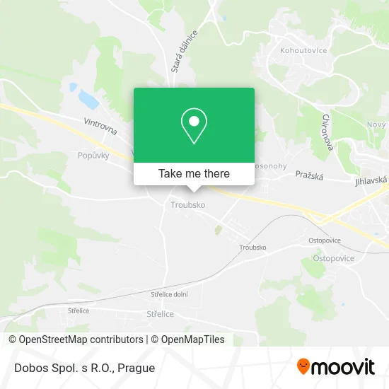Карта Dobos Spol. s R.O.