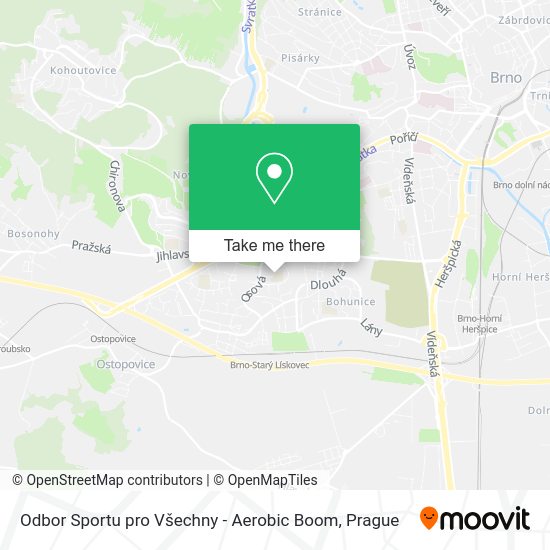 Карта Odbor Sportu pro Všechny - Aerobic Boom