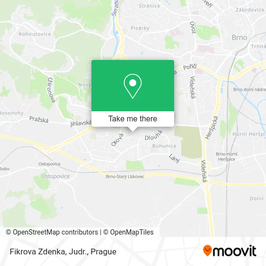 Карта Fikrova Zdenka, Judr.