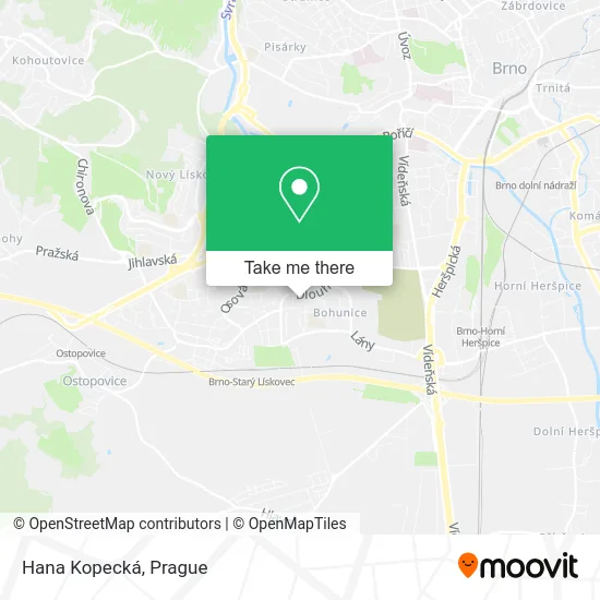 Hana Kopecká map