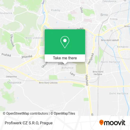 Карта Profiwerk CZ S.R.O