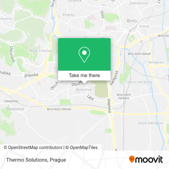 Карта Thermo Solutions