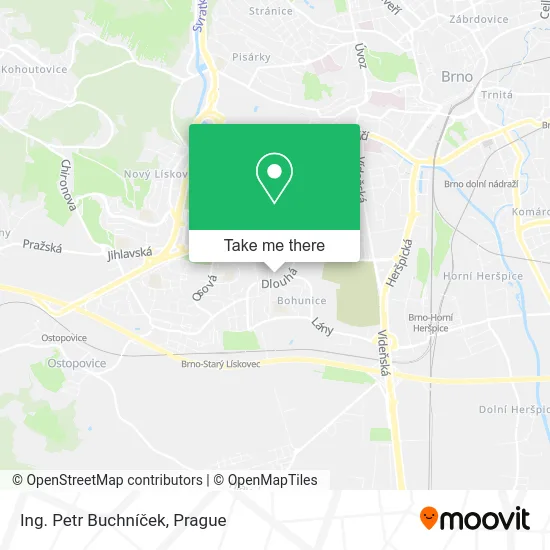 Карта Ing. Petr Buchníček