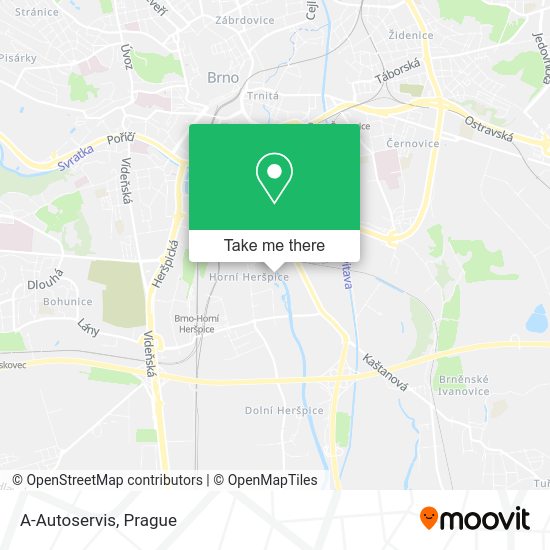 Карта A-Autoservis