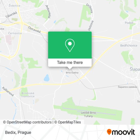 Карта Bedix