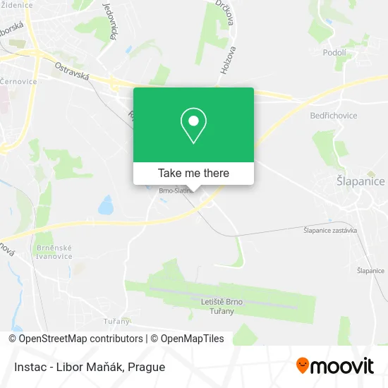 Instac - Libor Maňák map