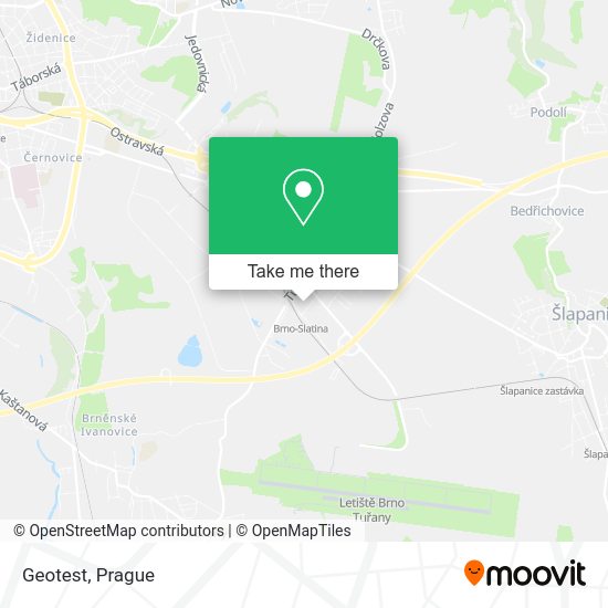 Карта Geotest