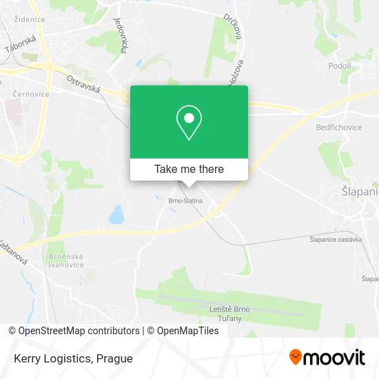 Карта Kerry Logistics