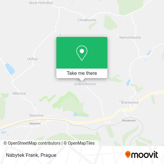 Карта Nábytek Frank