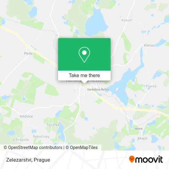 Карта Zelezarstvi