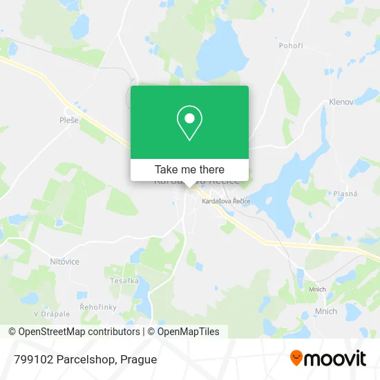 Карта 799102 Parcelshop