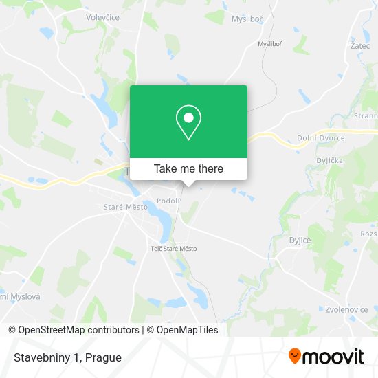 Карта Stavebniny 1