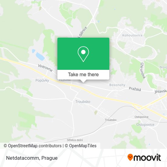 Netdatacomm map