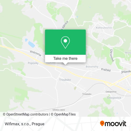 Карта Wifimax, s.r.o.