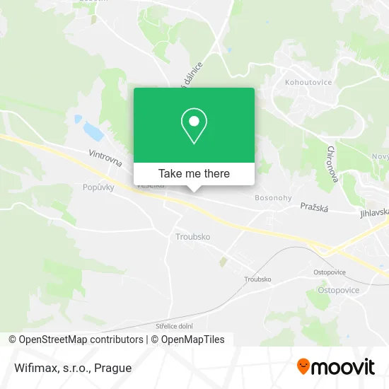 Карта Wifimax, s.r.o.