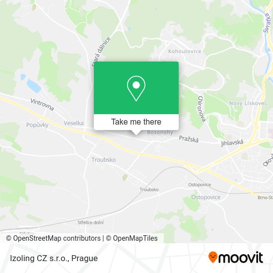 Карта Izoling CZ s.r.o.