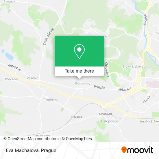 Eva Machalová map