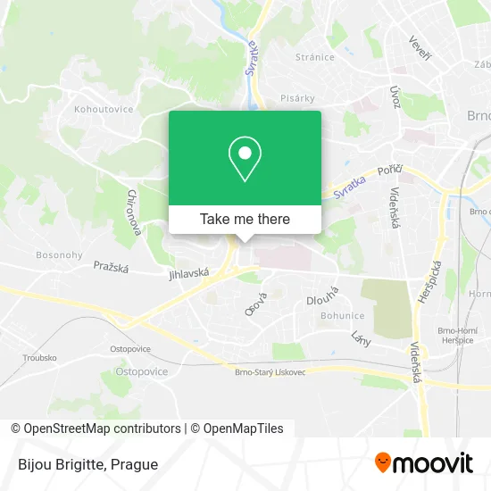 Карта Bijou Brigitte