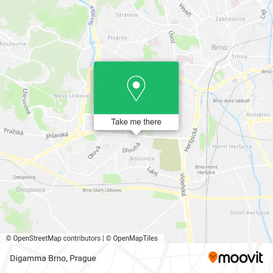 Карта Digamma Brno