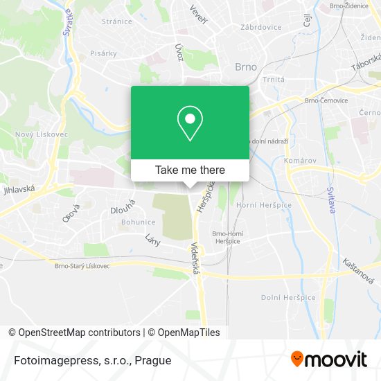 Карта Fotoimagepress, s.r.o.