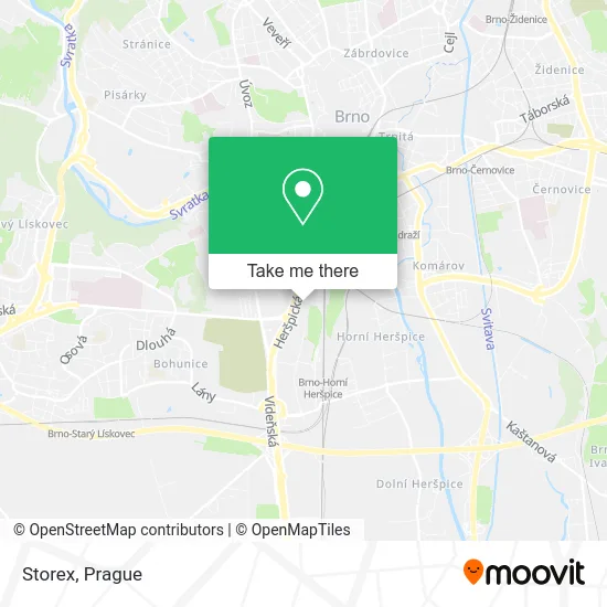 Storex map