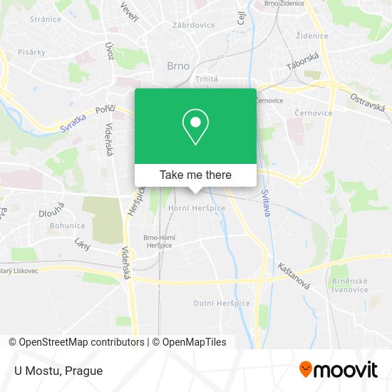 Карта U Mostu