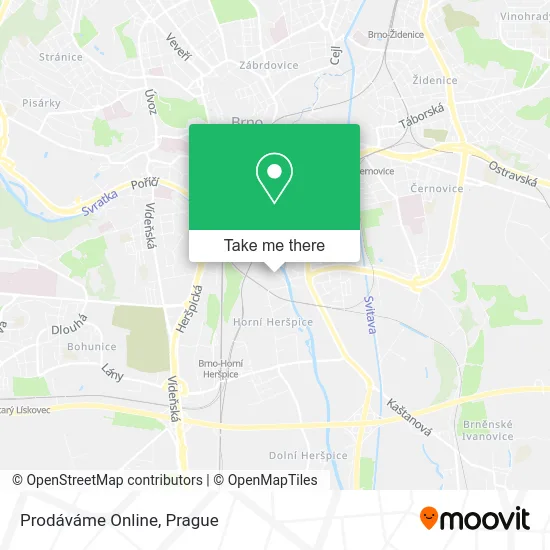 Prodáváme Online map