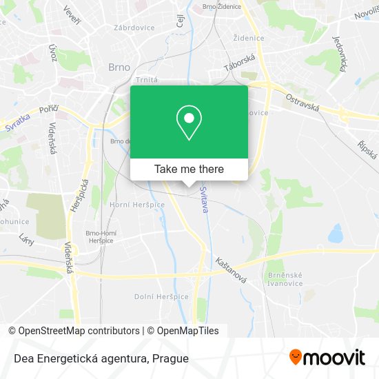 Карта Dea Energetická agentura