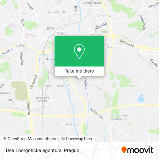 Карта Dea Energetická agentura