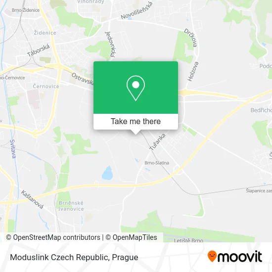 Карта Moduslink Czech Republic