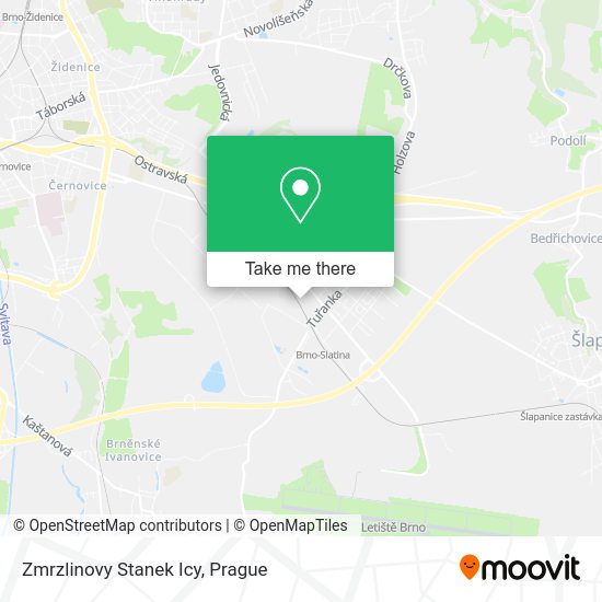 Карта Zmrzlinovy Stanek Icy