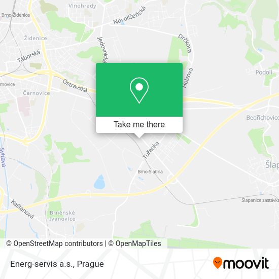 Карта Energ-servis a.s.