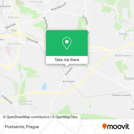 Карта Postservis