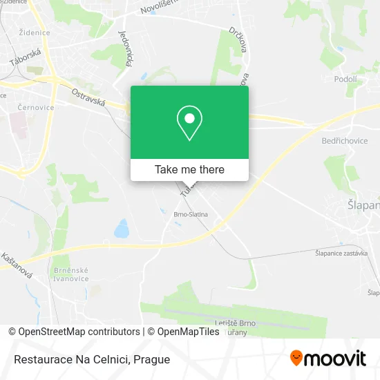 Карта Restaurace Na Celnici