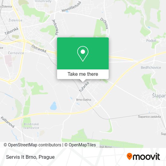 Карта Servis It Brno