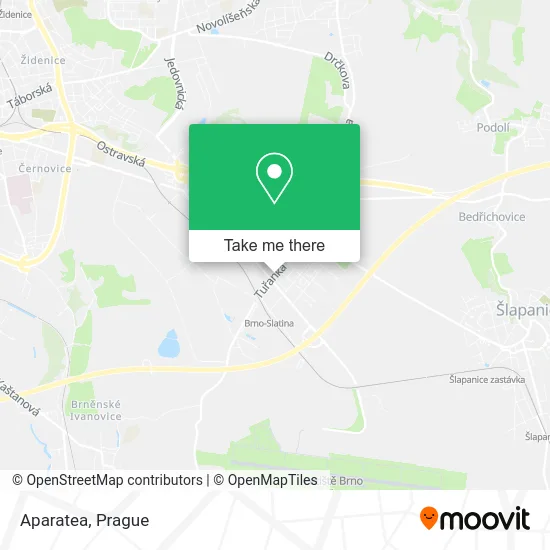 Карта Aparatea
