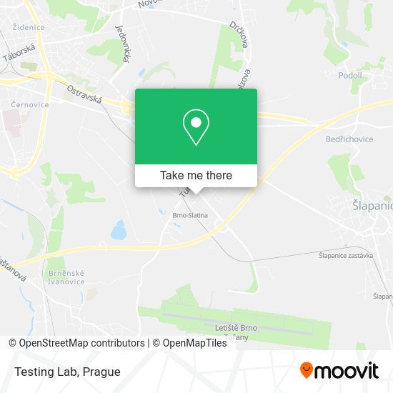 Testing Lab map