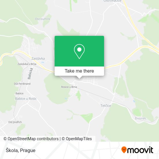 Карта Škola