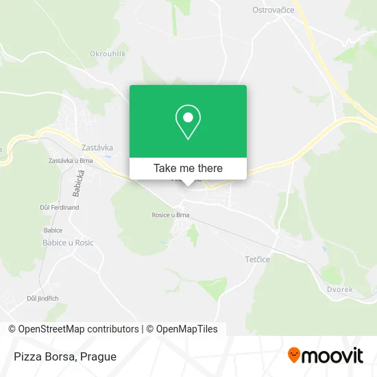 Карта Pizza Borsa