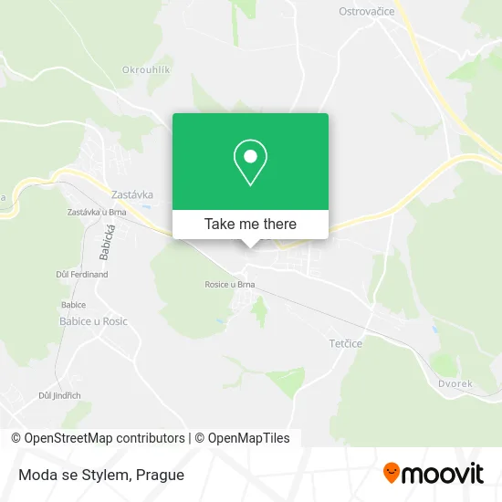 Карта Moda se Stylem