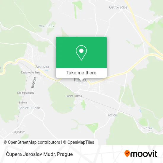 Карта Čupera Jaroslav Mudr
