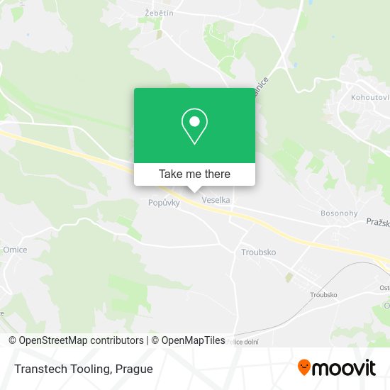 Transtech Tooling map