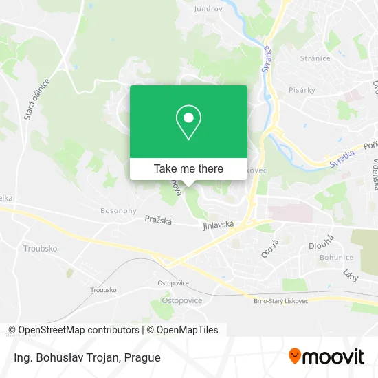 Карта Ing. Bohuslav Trojan